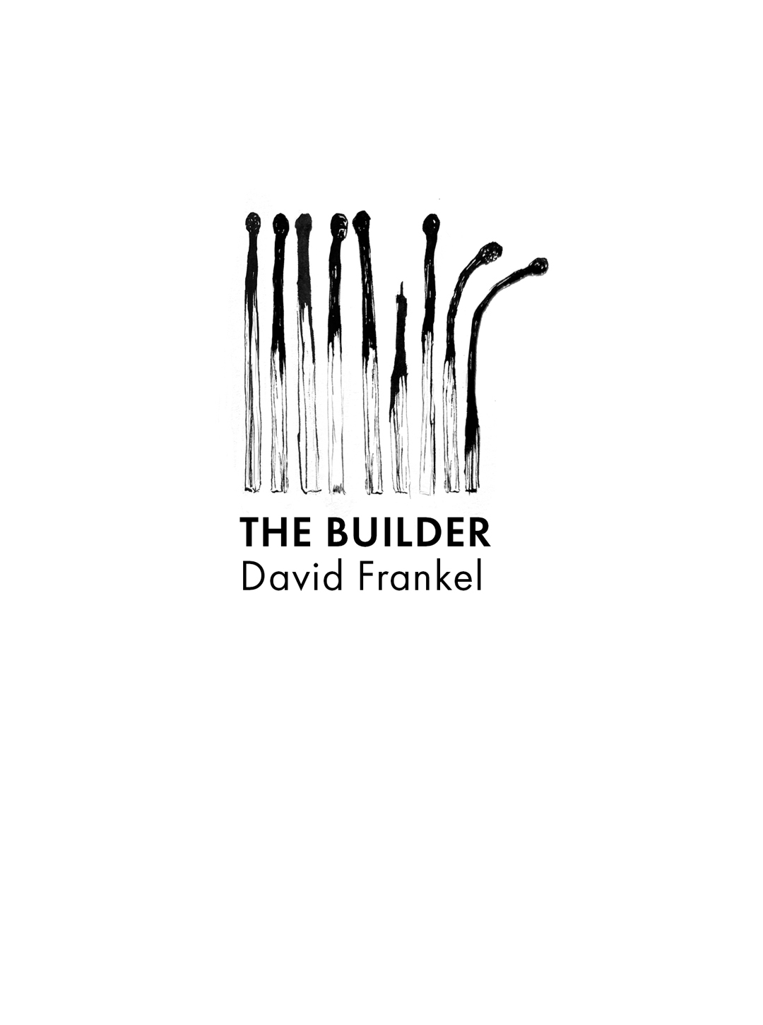 title page for The Builder (artwork by Lucy Scott)