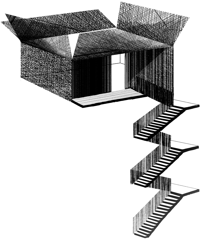 Line art for What Remains of Us